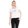 Camiseta cropped mujer manga corta Luxury