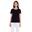 T-shirt femme noir et blanc