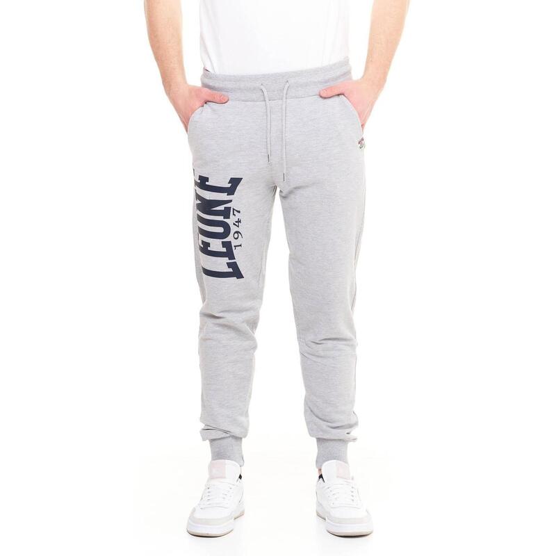 Pantalon Jogger LEONE 1947 - Sweat Molletonné Avec Logo - Coupe Confortable