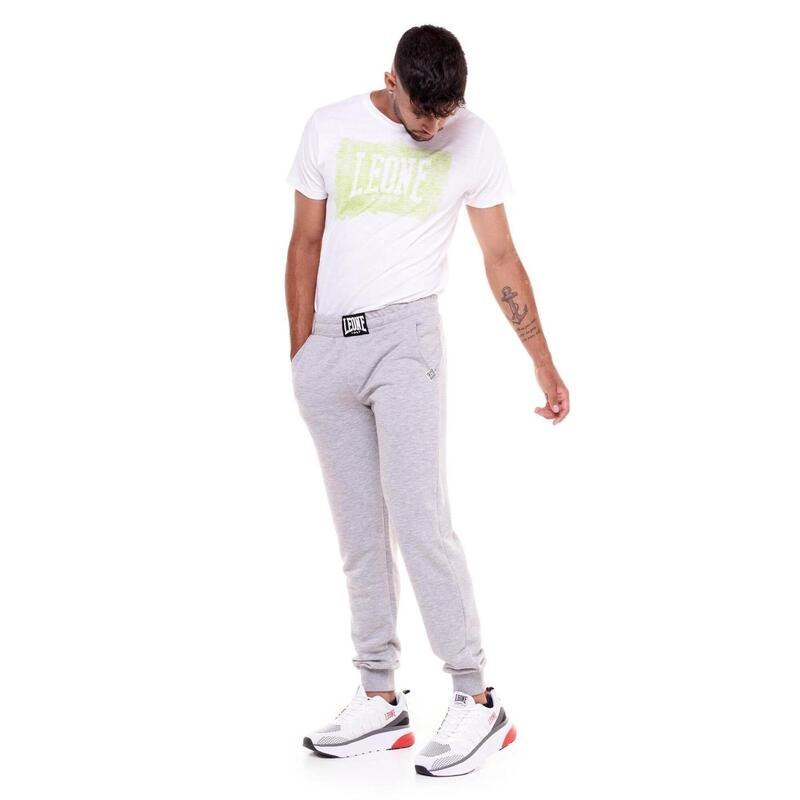 Stoere kleur heren joggingbroek