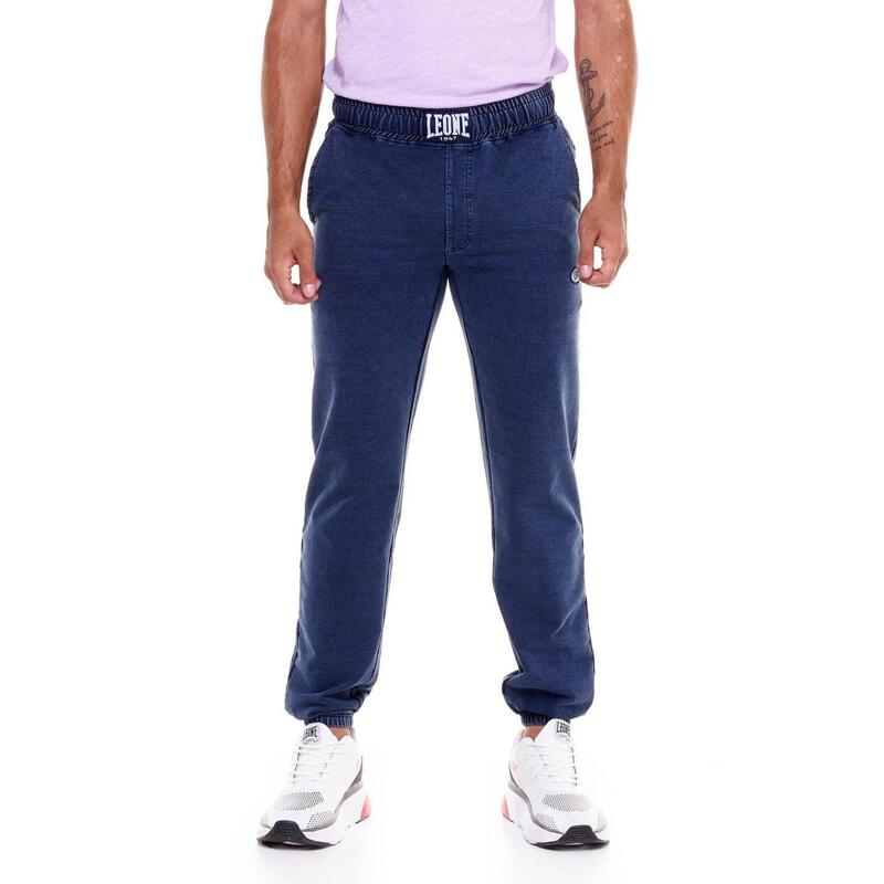 Calça jeans Homem índigo com lavagem