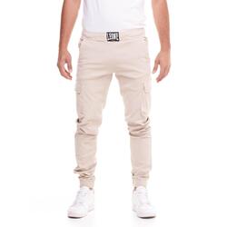 Pantalon cargo minimaliste pour hommes avec poignets élastiques