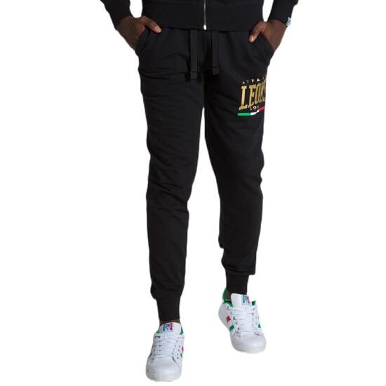 Męskie spodnie dresowe w kolorze złotym