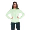 Sudadera de mujer con capucha y cremallera Basic