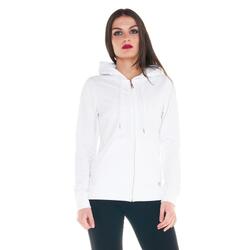 Sudadera de mujer con capucha y cremallera Leone Basic