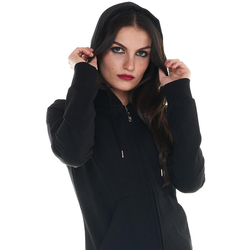 Sudadera de mujer con capucha y cremallera Basic