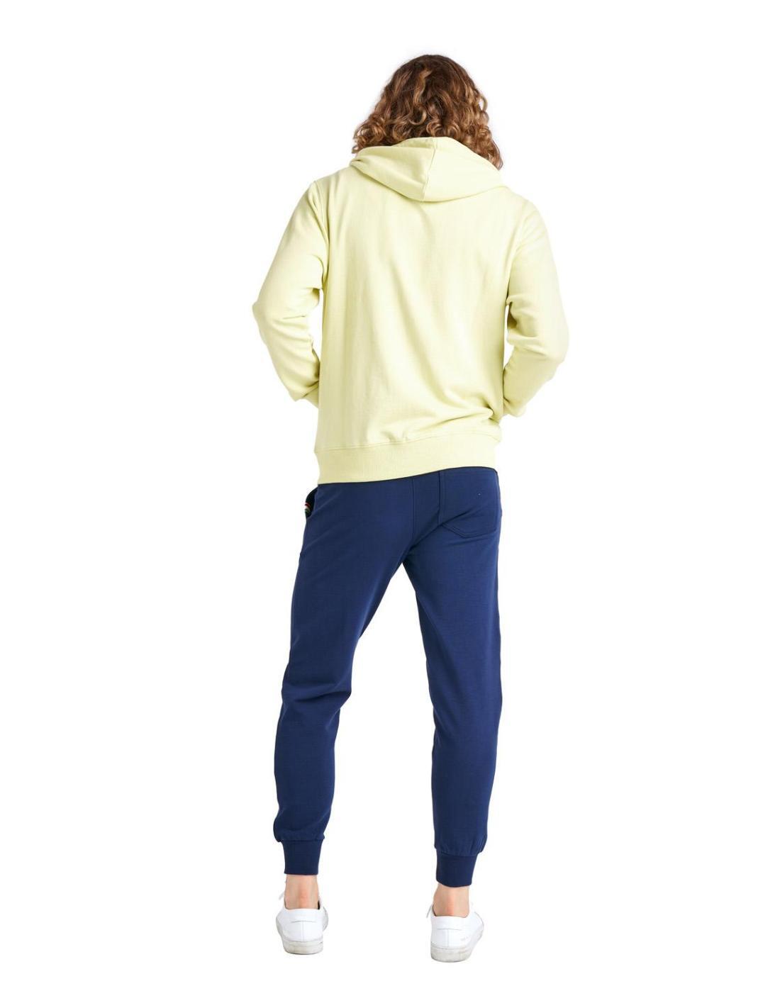 Leone Basic Sweat à capuche zippé sans sweat-shirt pour hommes 4/6