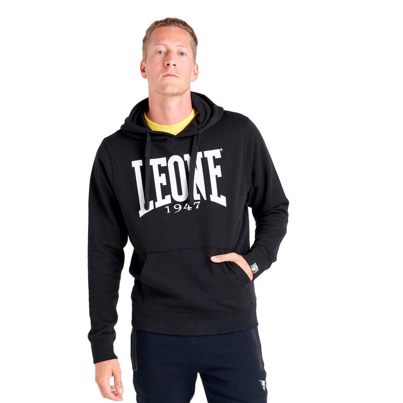 Pull-on sweatshirt met capuchon heren Leone Basic