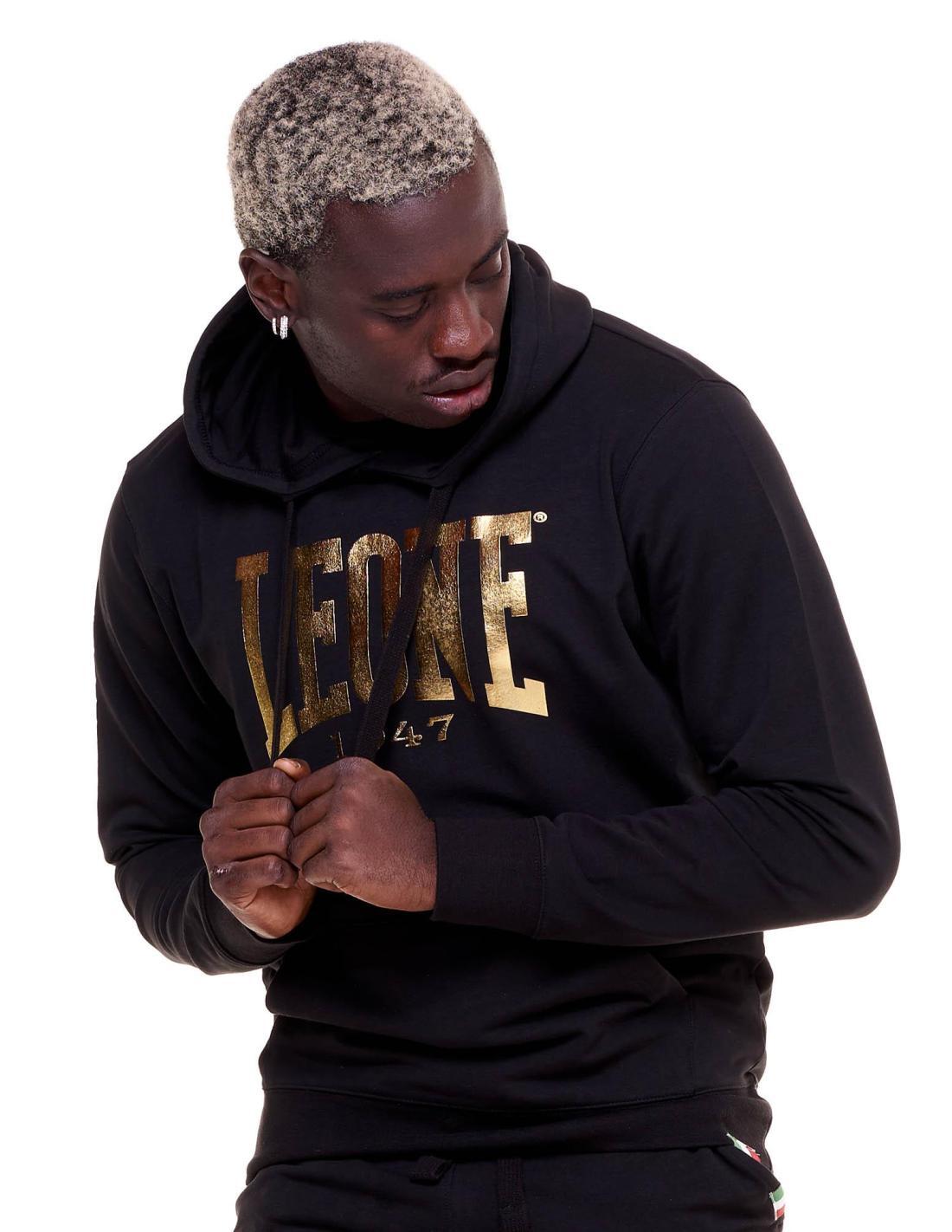 Goldenes Herren-Kapuzensweatshirt 5/6