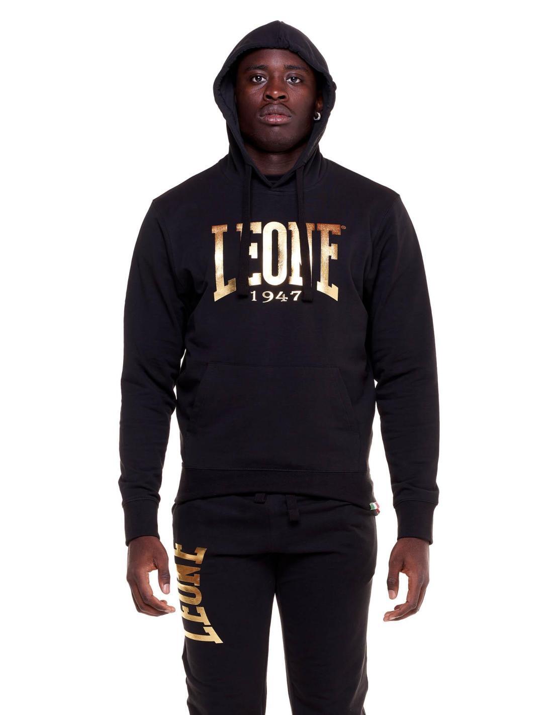Goldenes Herren-Kapuzensweatshirt 1/6