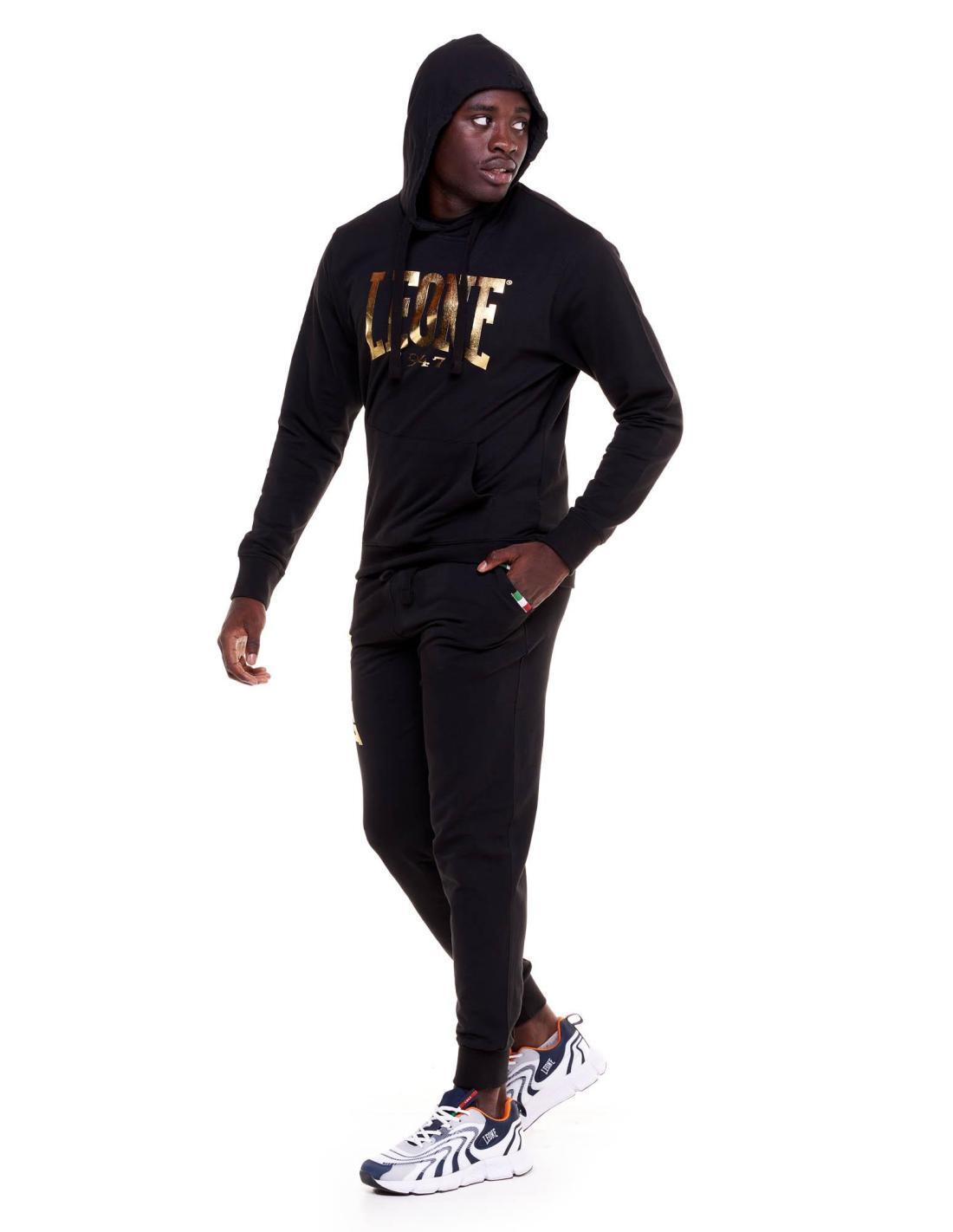 Goldenes Herren-Kapuzensweatshirt 3/6