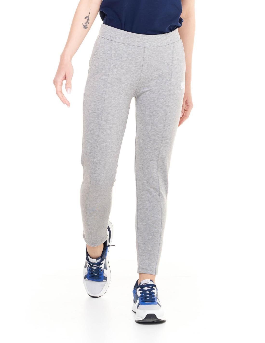 Pantalone donna dritto con piega in felpa Training |  Leone 1947 Apparel