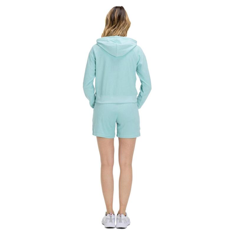 Sudadera con capucha de rizo para mujer Leone Silence Work