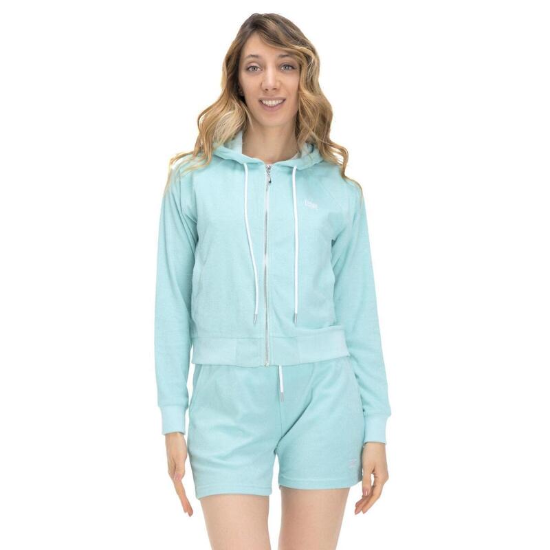 Sudadera Silence Work de rizo para mujer