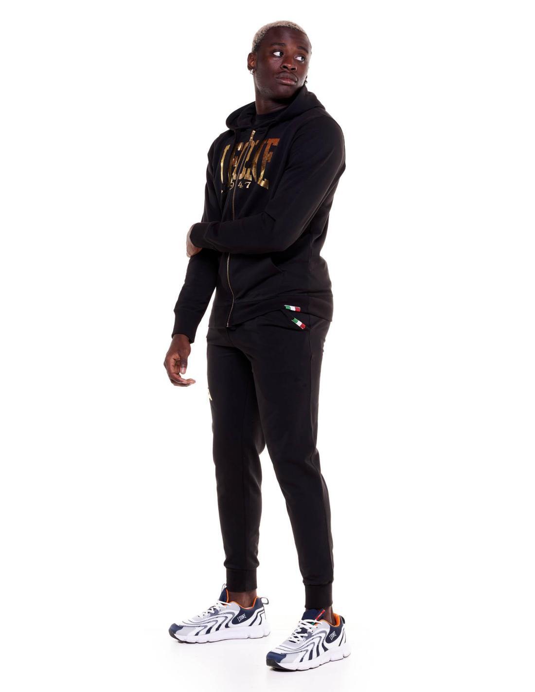 Felpa da uomo con cappuccio full zip Gold 3/6