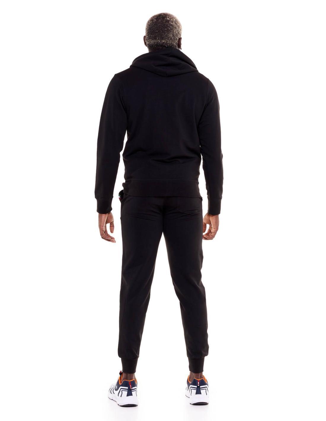Felpa da uomo con cappuccio full zip Gold 4/6