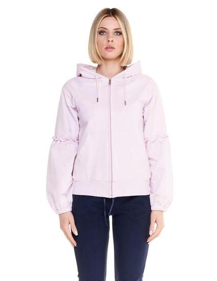 Sweat à capuche femme full zip Sparkly