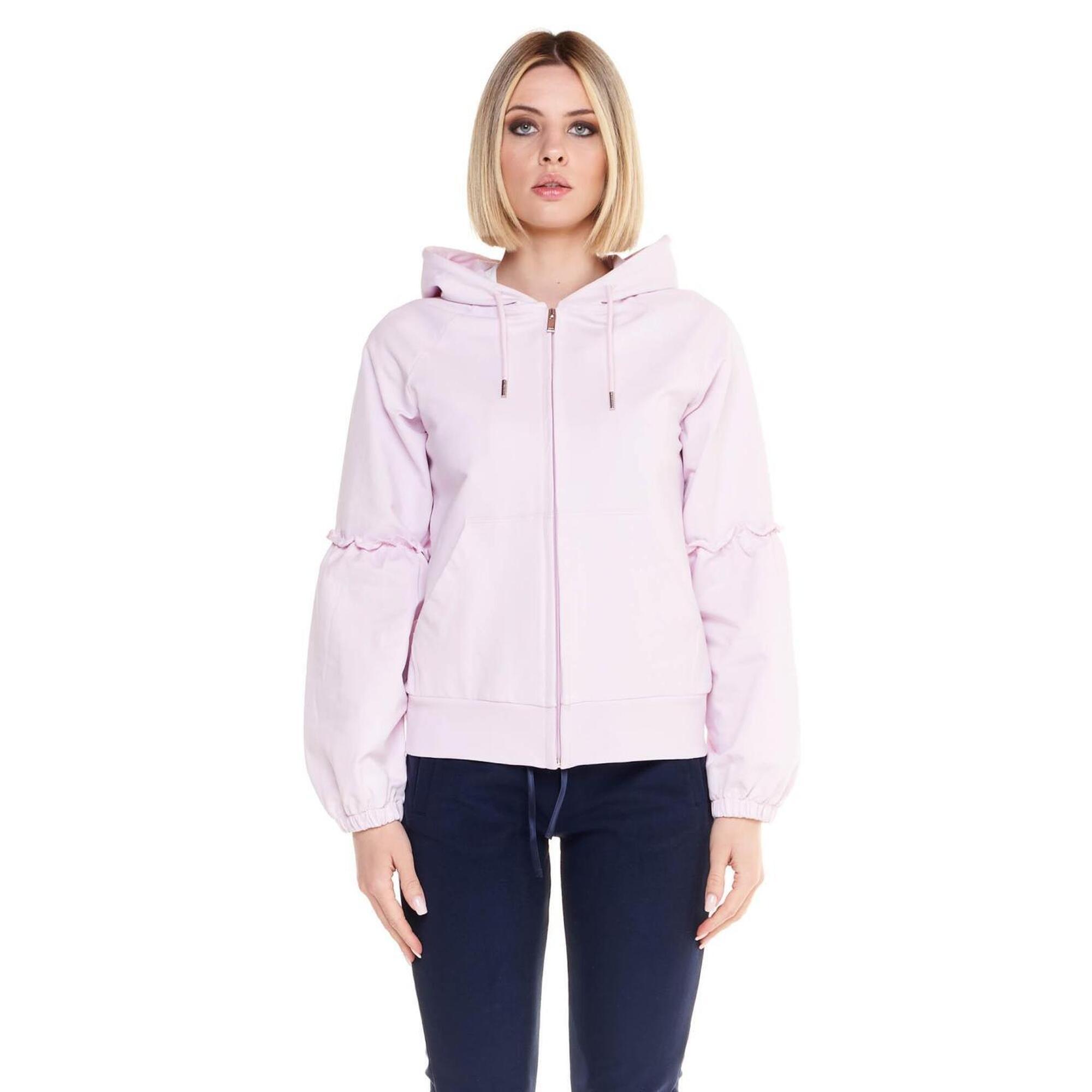Leone 1947 Apparel - Sweat À Capuche Femme Full Zip Sparkly - Sweat-shirt - Rose - Decathlon