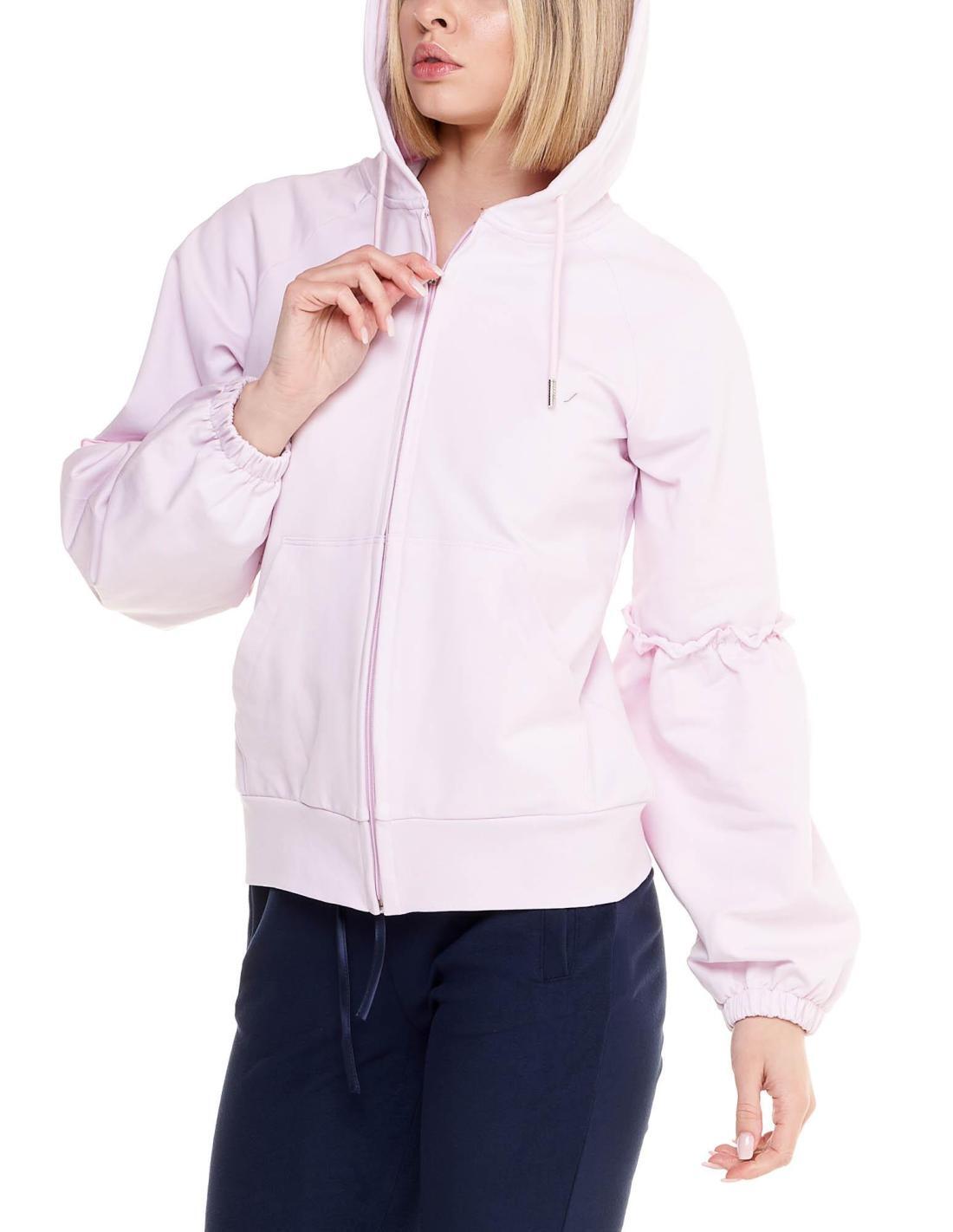 Sweat à capuche femme full zip Sparkly 5/6