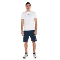 Logo Basic heren jersey set met T-shirt en Bermuda short