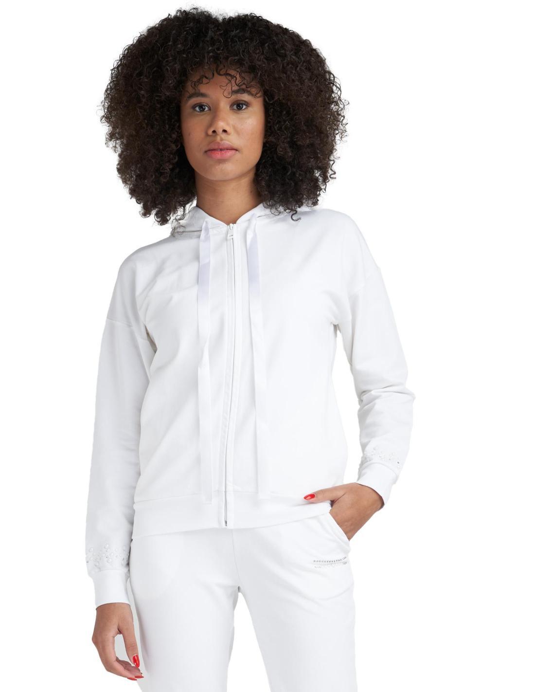 LEONE 1947 APPAREL Tuta con cappuccio e zip da donna Luxury