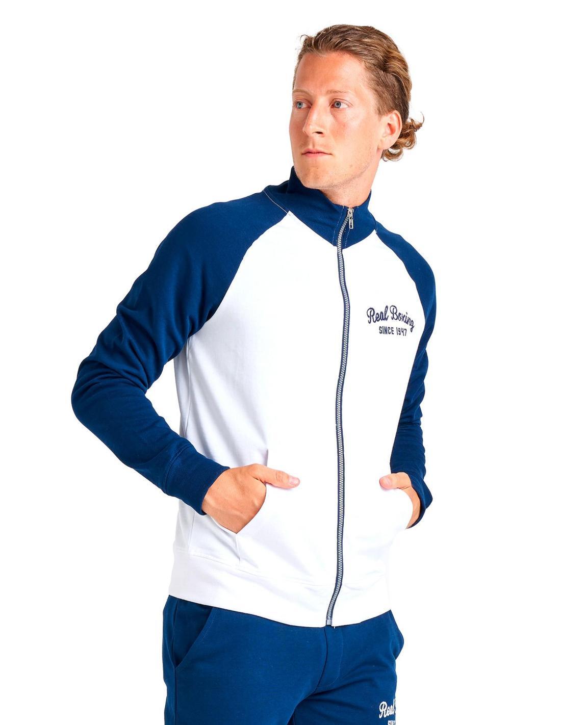LEONE 1947 APPAREL Tuta da uomo con collo in piedi e zip Real Boxing