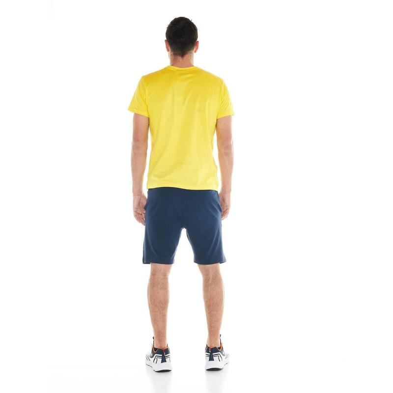 Set in jersey da uomo con T-shirt e Pantaloncini Logo Basic