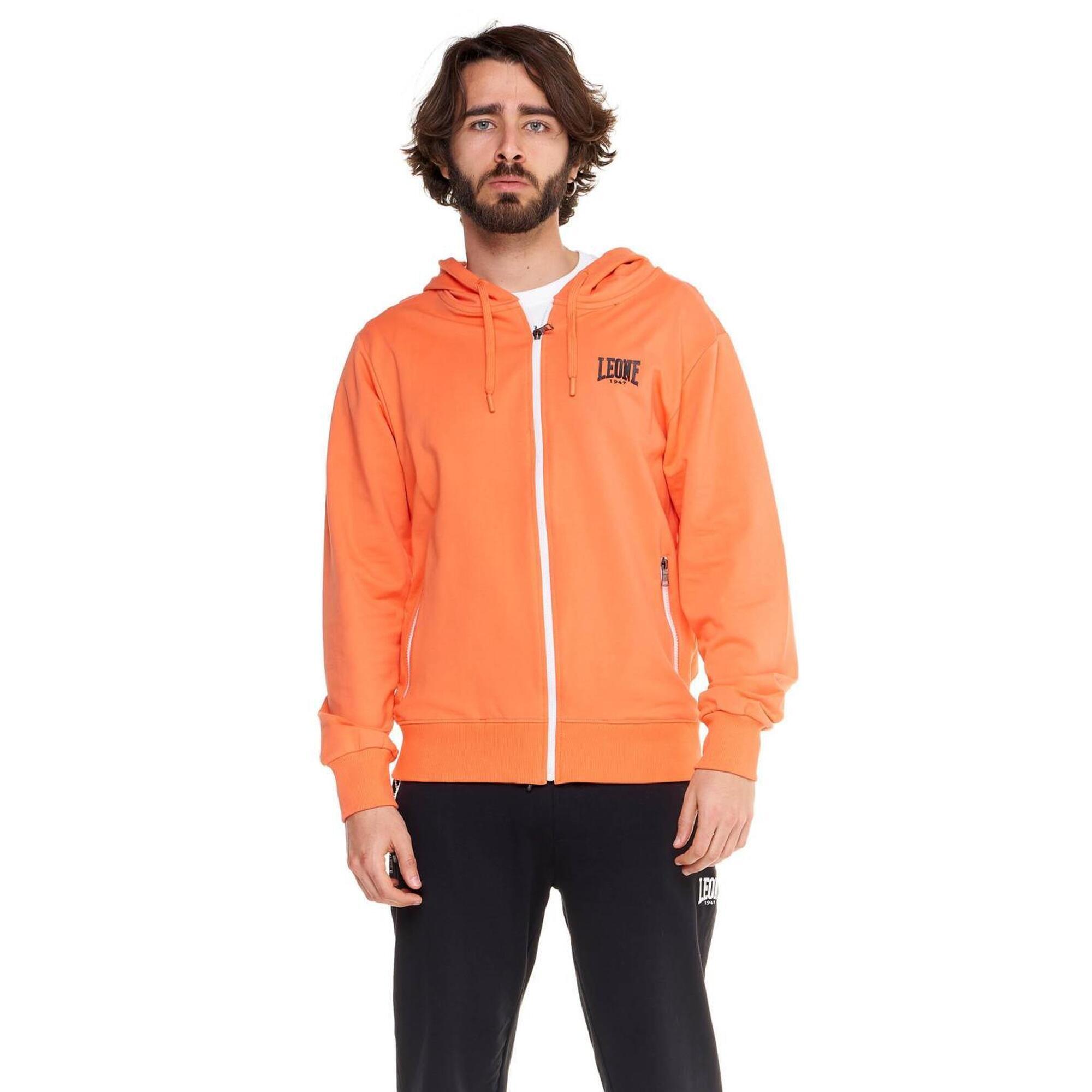 Leone 1947 Apparel - Combinaison À Capuche Homme Fight Fluo - Survêtement - Noir|orange - S - Decathlon