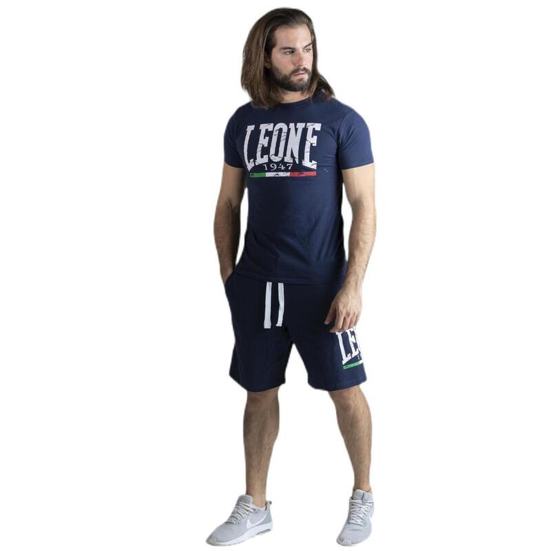 Conjunto de jersey de hombre con camiseta y bermudas Leone Vintage Basic