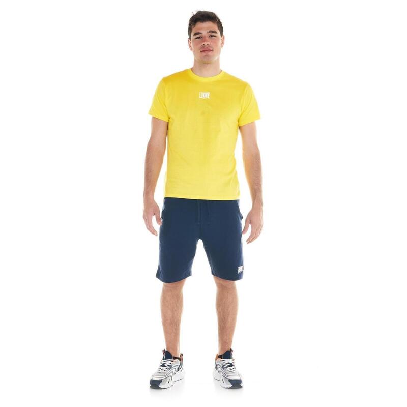 Conjunto de camisa masculina com camiseta Basic Logo e bermuda