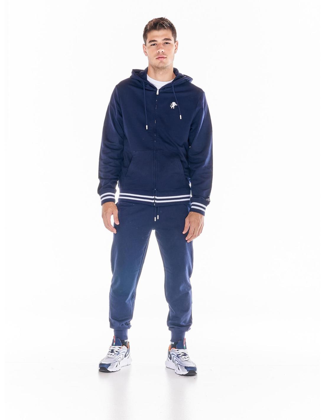 Donkerblauw / Wit / Wit