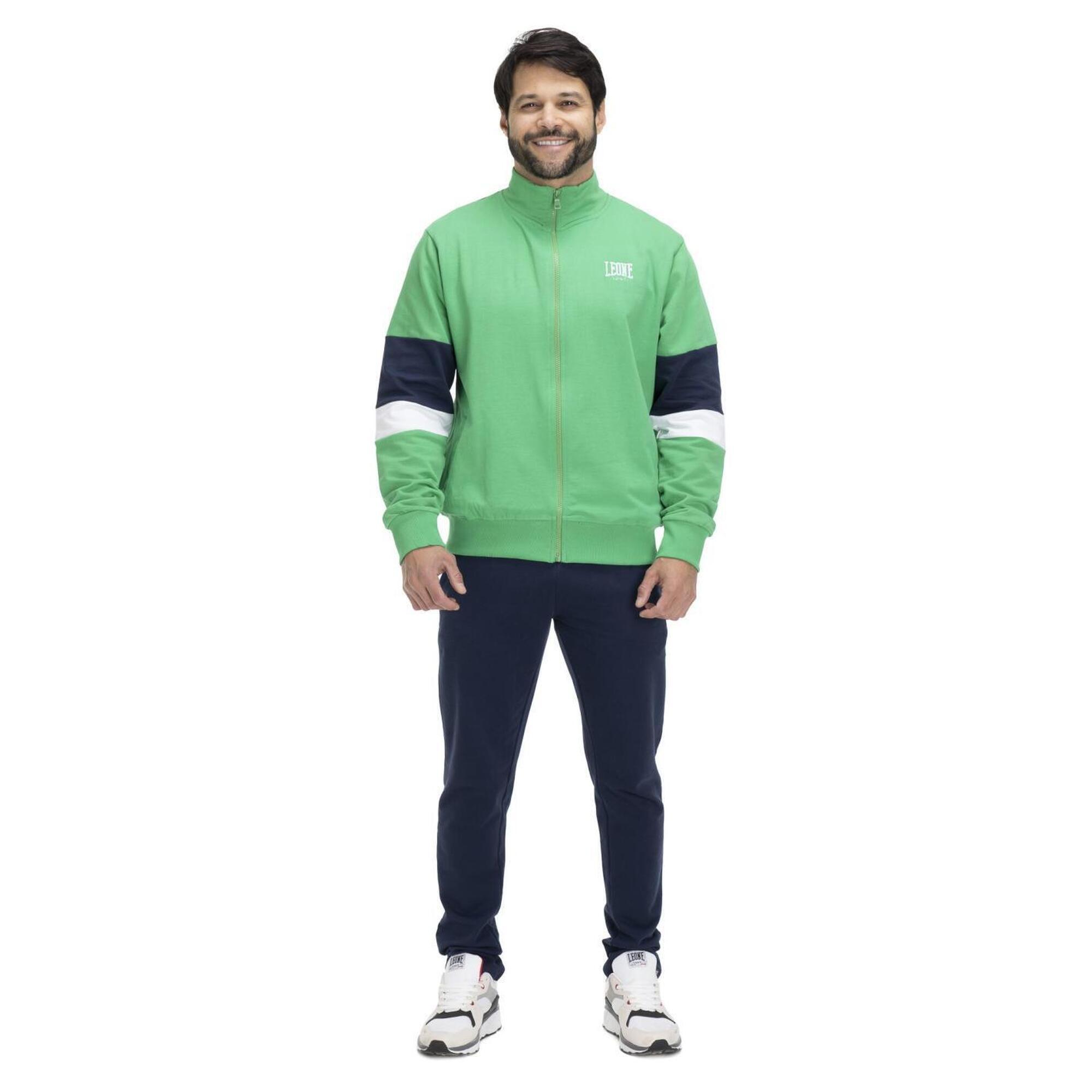 Leone 1947 Apparel - Survêtement Homme Leone Academy - Survêtement - Bleu|vert - S - Decathlon