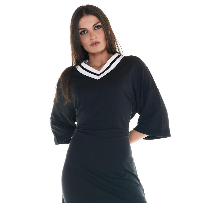 Vestido deportivo largo para mujer Leone Black & White