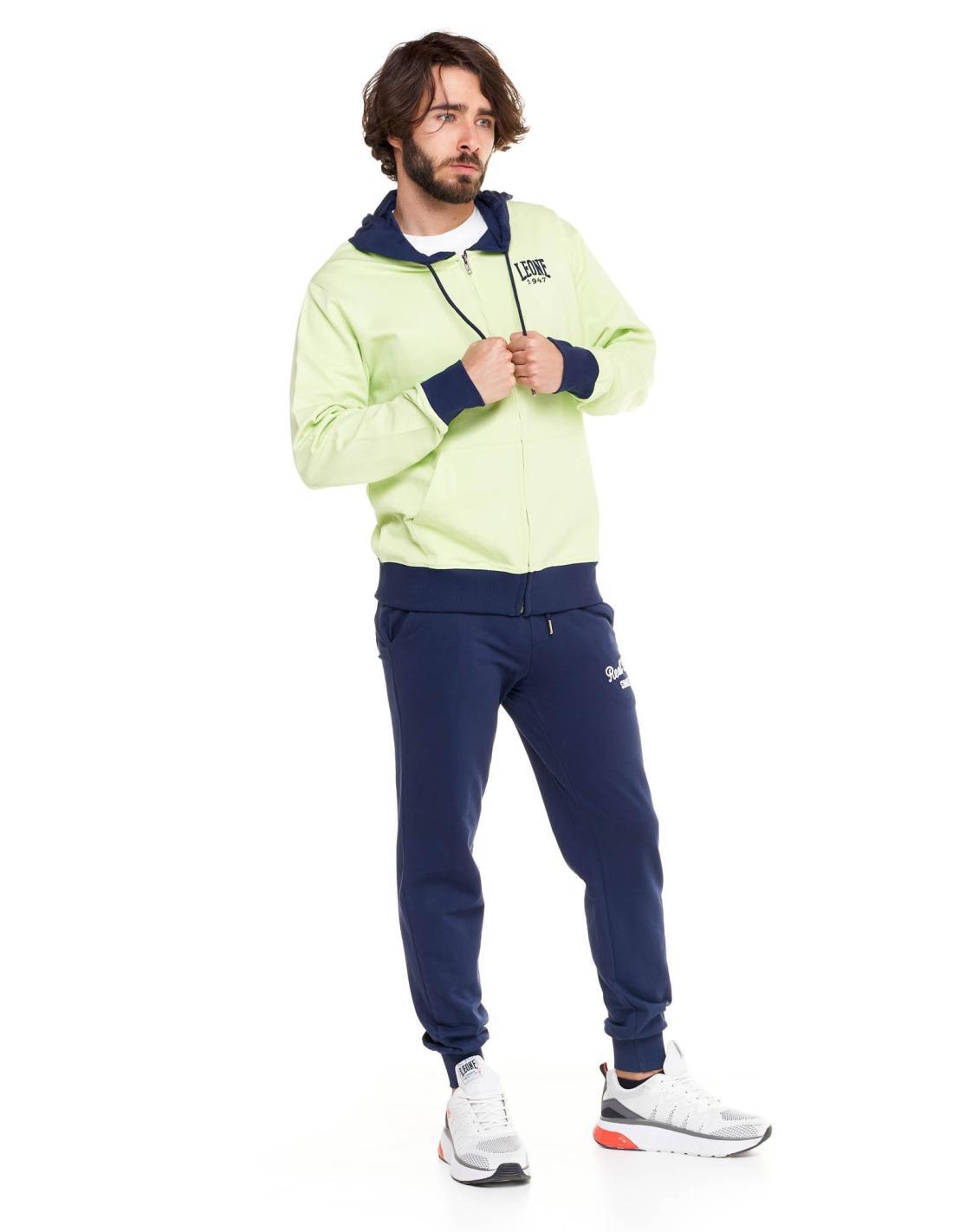 Fato de treino masculino Real Boxing com capuz e fecho de correr 3/5