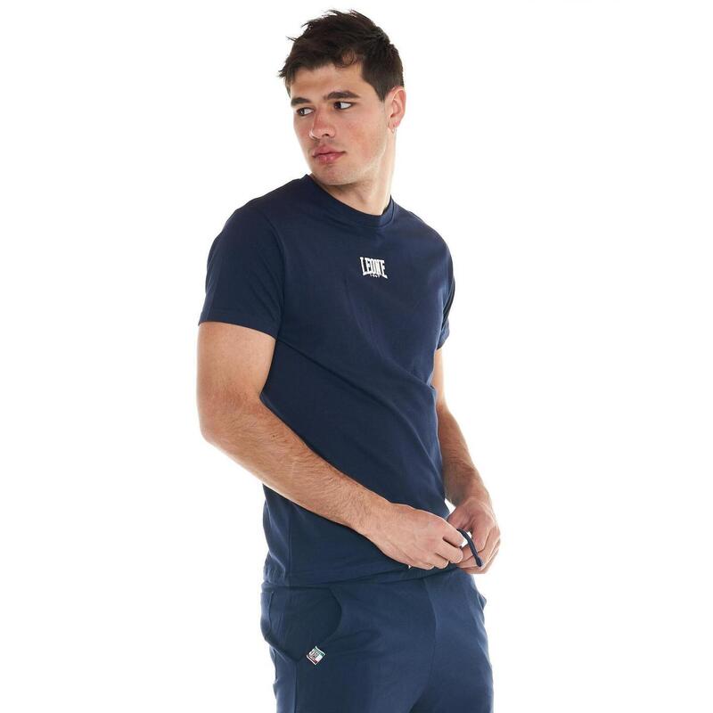 Set in jersey da uomo con T-shirt e bermuda Logo Basic