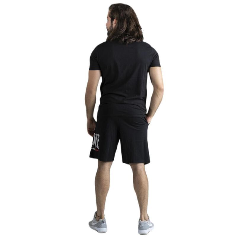 Conjunto de camisa masculina com camiseta e shorts Power Training