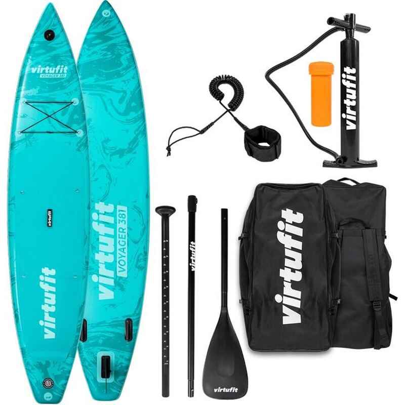Supboard Voyager 381 - Türkis - Inklusive Zubehör und Tragetasche
