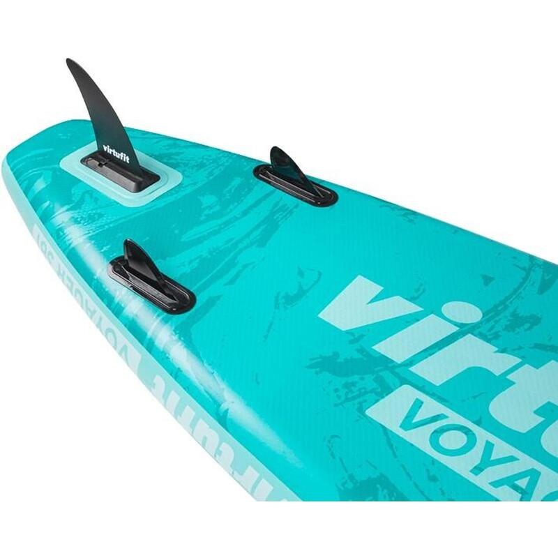 Supboard Voyager 381 - Turquoise - Inclusief accessoires en draagtas