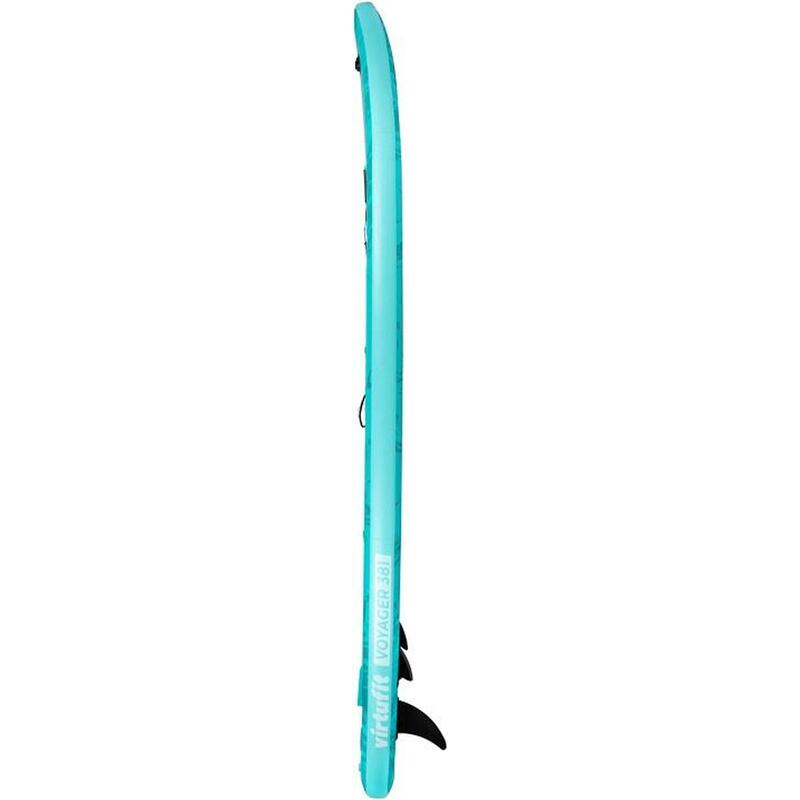 Supboard Voyager 381 - Turquoise - Inclusief accessoires en draagtas