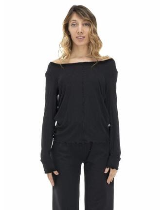 Erdtöne Damen Langarm-T-Shirt