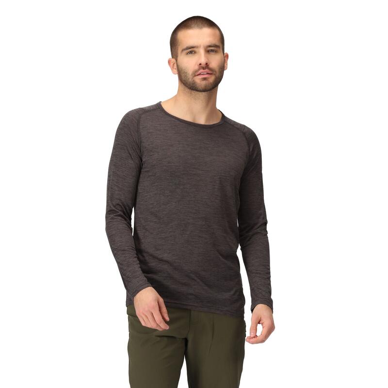 Burlow Homme Fitness T-Shirt - Gris clair