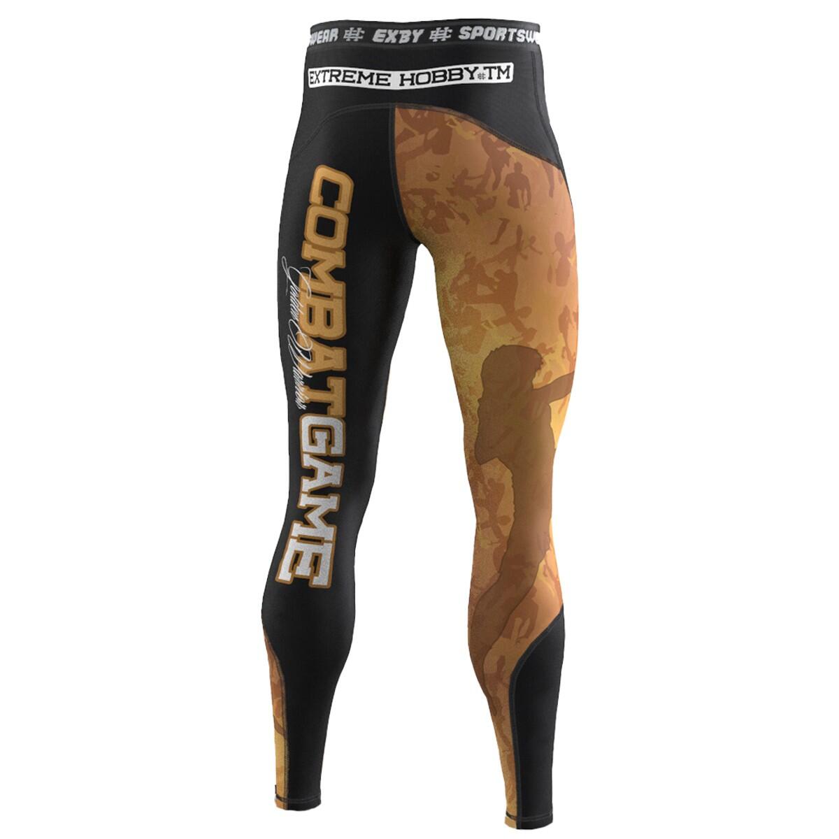 Leggings sportivi da uomo EXTREME HOBBY GOLDEN WARRIOR 3/6