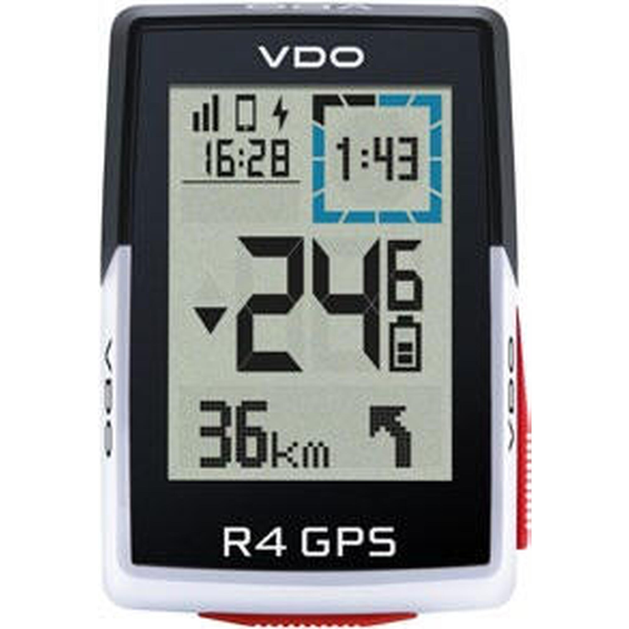 Vdo - Compteur De Vélo R4 Gps - Aimant À Compteur - Noir - No Size - Decathlon