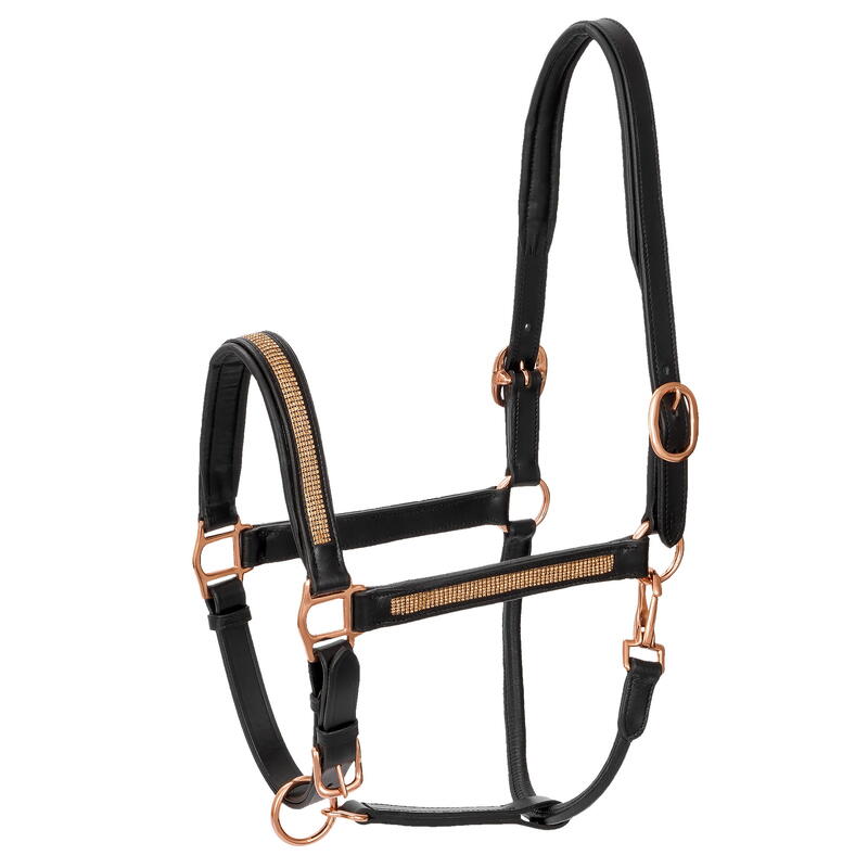 Cavezza in pelle EQUESTRIAN QUEEN SmallDiamonds