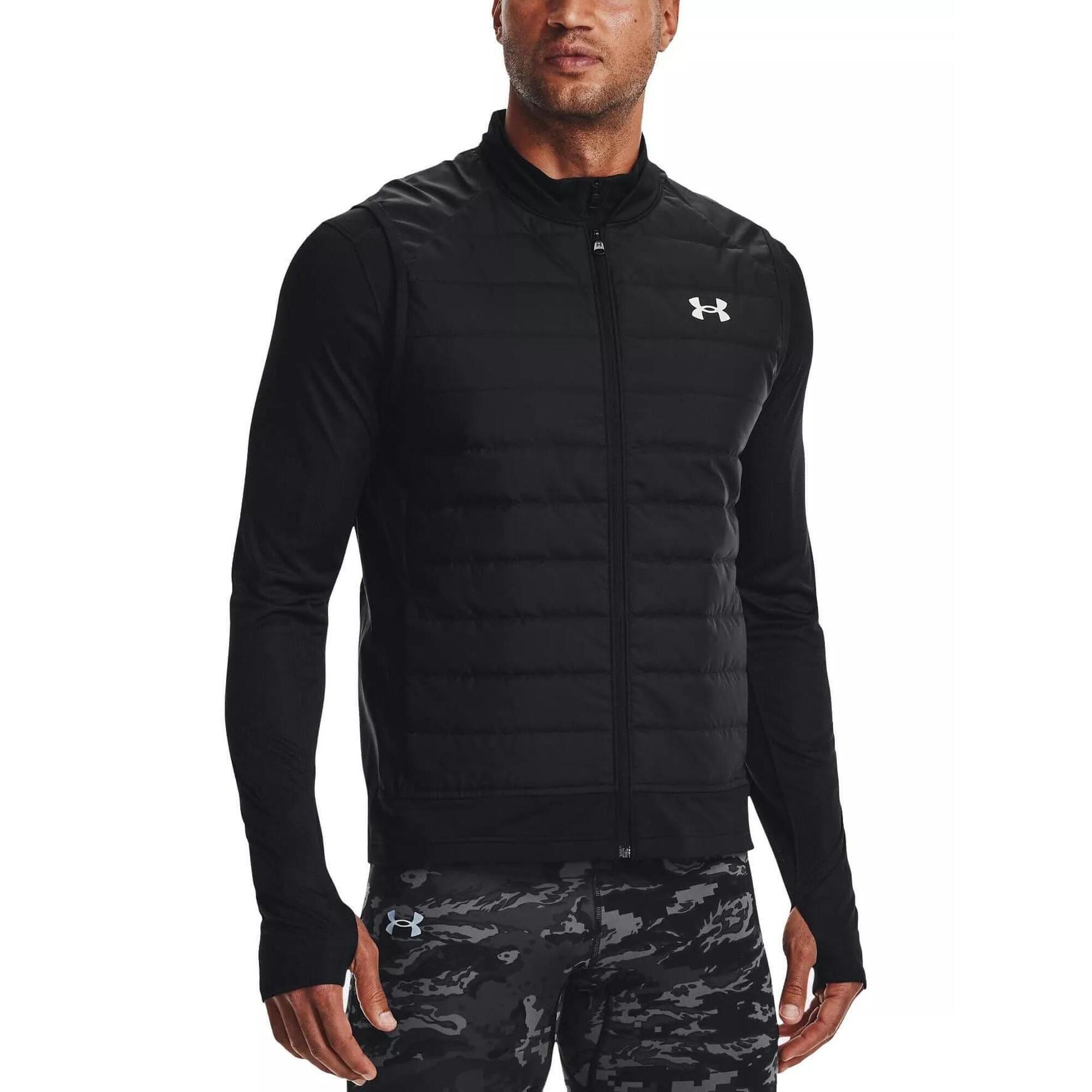 Kamizelka męski Run Insulate Vest - czarny