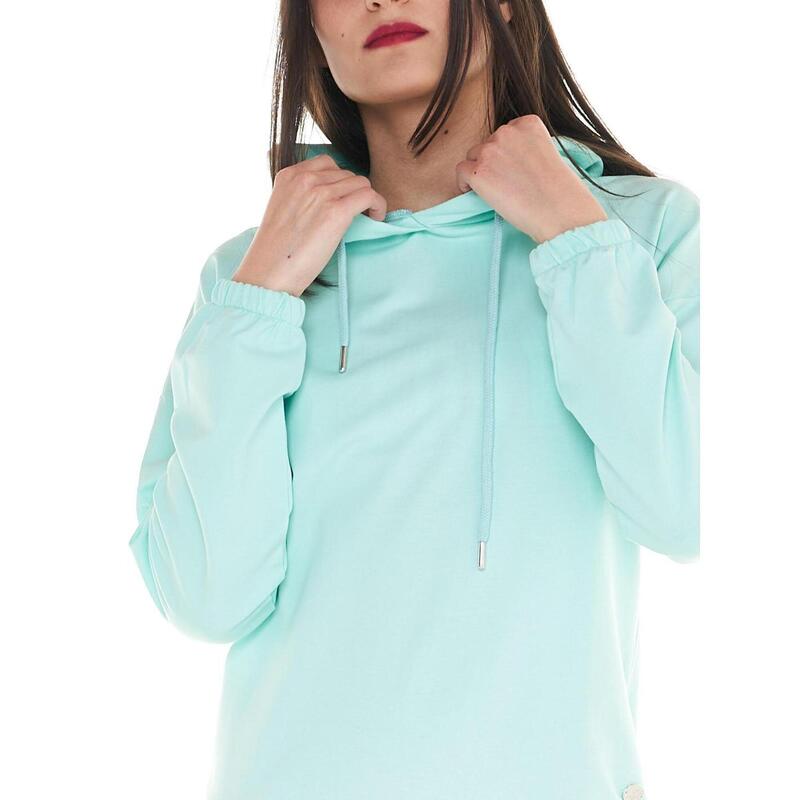 Sudadera con capucha de mujer Leone Basic