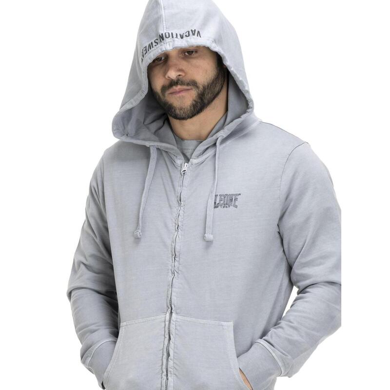 Felpa da uomo full zip Beach