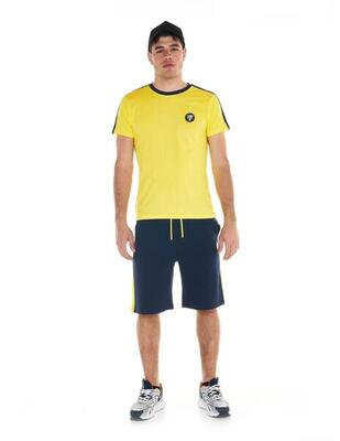 Set bestaande uit t-shirt en korte broek heren academy