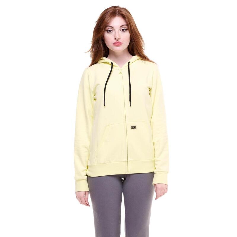 Felpa da donna cappuccio e full zip Basic