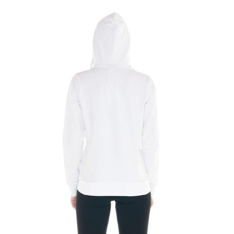 Sweat femme avec capuche et zip Basic